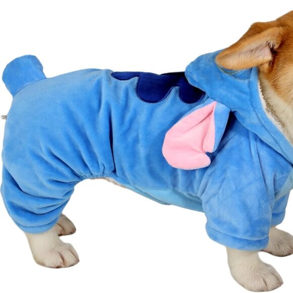Fashion Dog Costumes, Pet Outfit, Pet Pajamas Clothes Warm Hoodie Coat - Picture 3 of 11